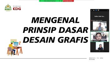 Mahasiswa JI dan KPI FDKI IAIN SAS Babel Dibekali Pelatihan Desain Grafis untuk Hadapi Era Digital