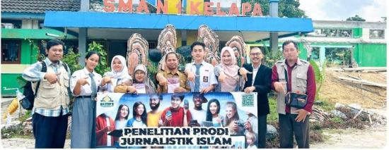 Tim Prodi Jurnalistik Islam FDKI IAIN SAS Babel Sukses Gelar Riset Teliti Literasi Multikultural Gen Z di Era Digital